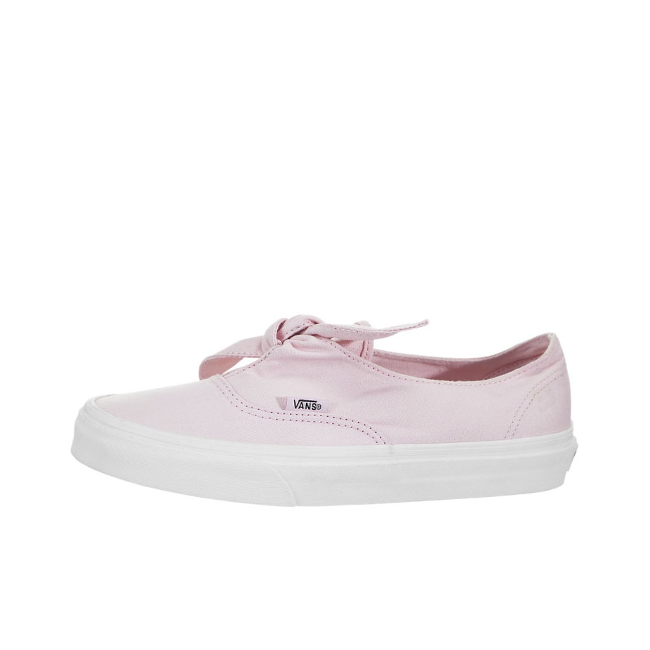 Vans authentic knotted pink top