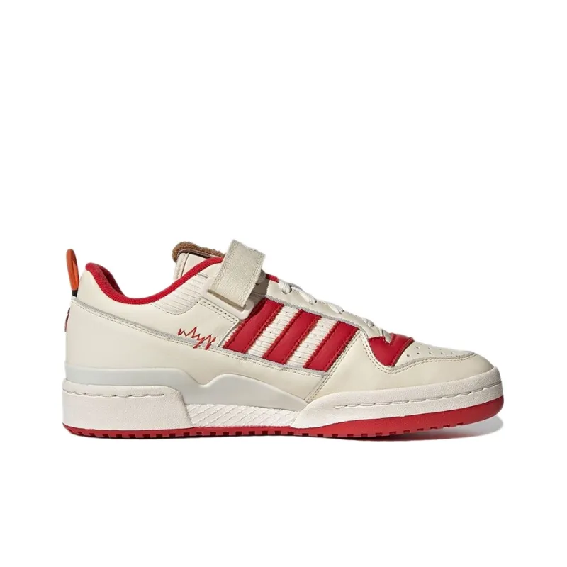 Adidas Originals Forum 84 Low Home Alone Retro Sneakers White/Red Unisex-1