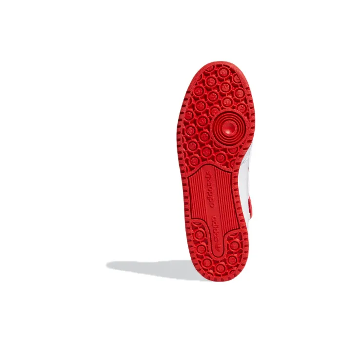 Adidas Forum Mid Cloud White Vivid Red-5