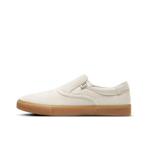 Nike Zoom Verona Slip SB Skateboard Shoes Unisex Low-Top Beige White/Brown