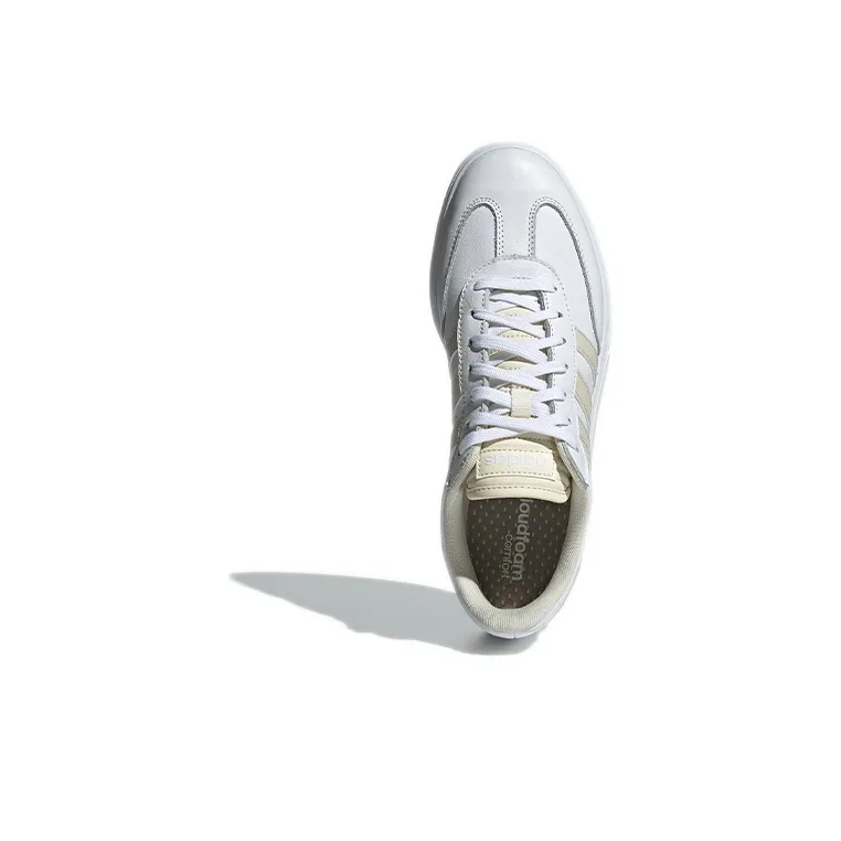 Adidas Neo Gradas Abrasion Resistant Low Top Skateboard Shoes Men's White-4