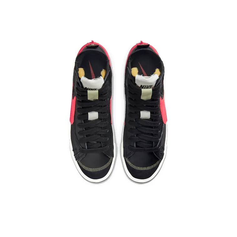 Nike Blazer Mid 77 Jumbo Black Bright Crimson-3
