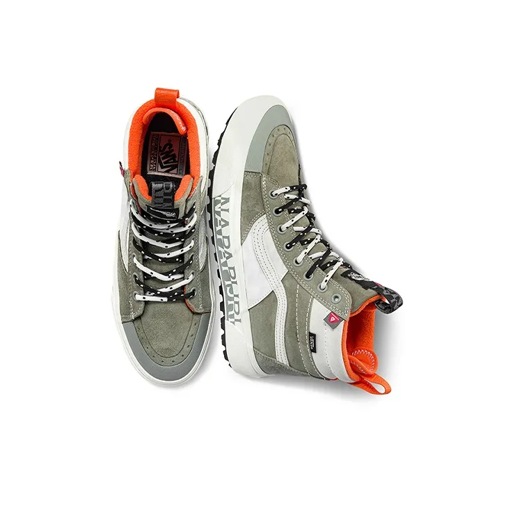 Vans Napapijri X SK8 HI Mte 2 'Gray White'-3