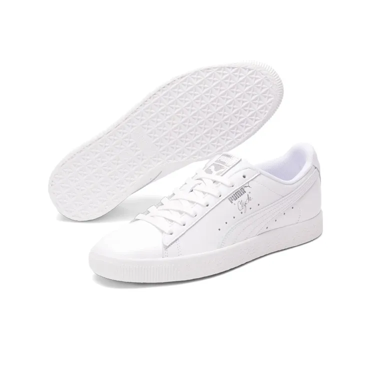 PUMA Clyde Core L Foil 'White Silver' Men's-2