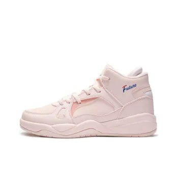 361° Breathable Mid Top Skateboard Shoes Women's Transparent Pink