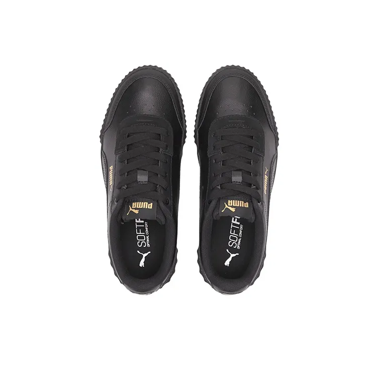 PUMA Carina Lift Black/Gold Women's-3