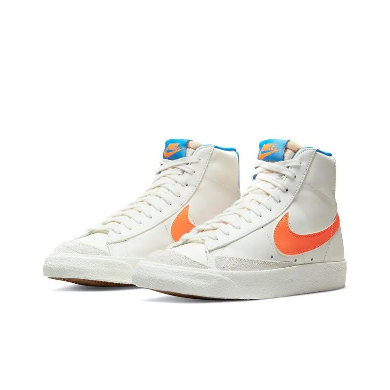 Nike Blazer Mid 77 Sail Total Orange Women's-2