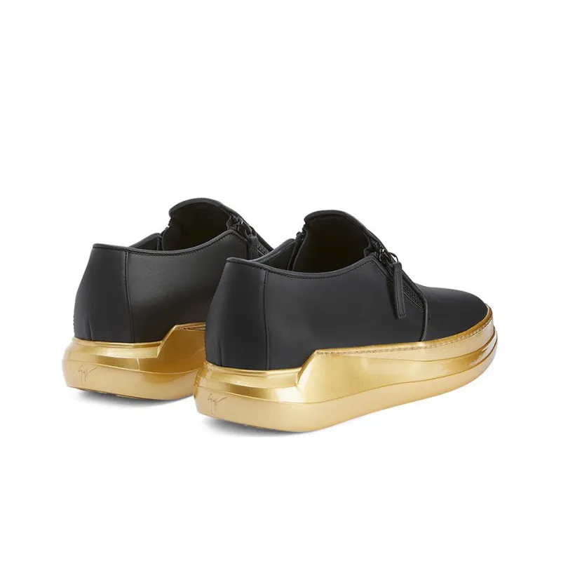 Giuseppe Zanotti Conley Zip up Leather Loafers-2