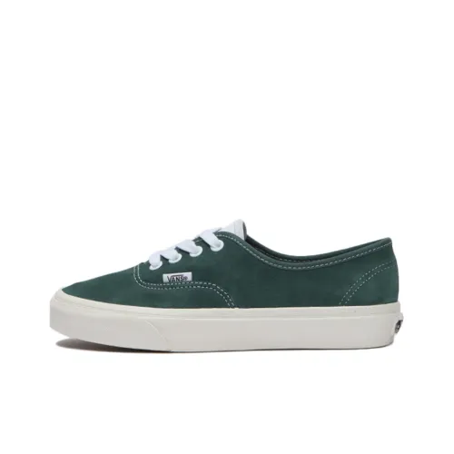 Vans Authentic Skateboard Shoes Unisex Low-Top Green