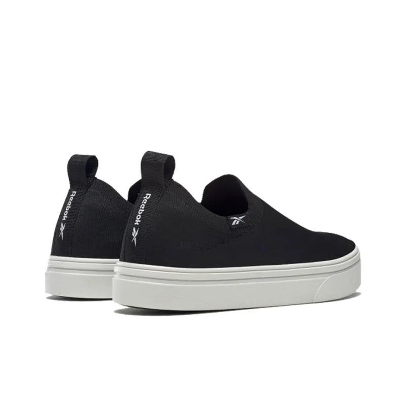 Reebok Women's OnLux Slip On 'Black White' Women's-2