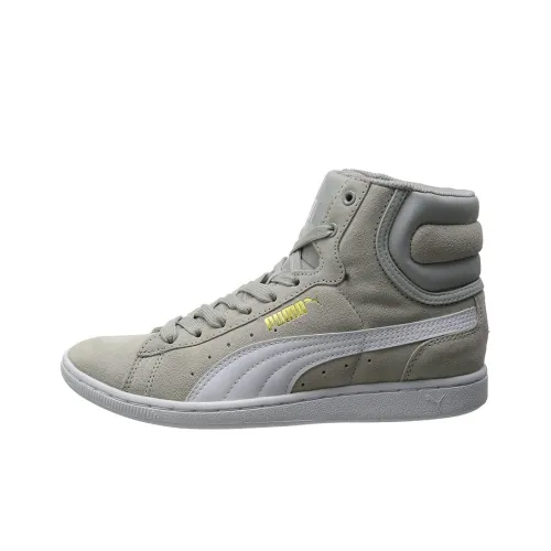 PUMA Vikky Skateboard Shoes Women's High-Top Gray