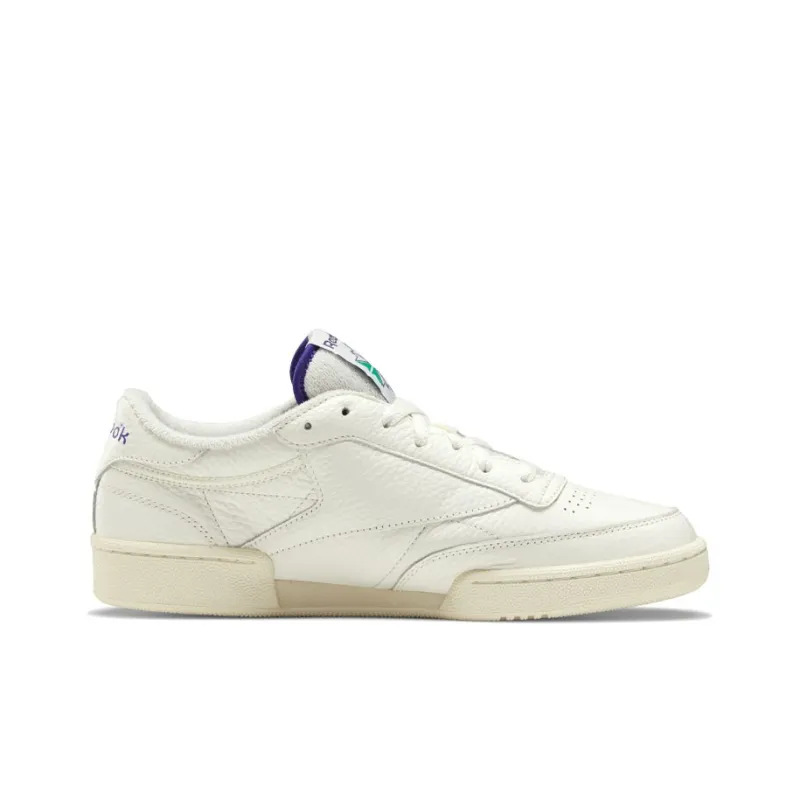 Reebok Club C 85 Chalk Bold Purple-1