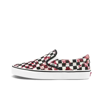 Vans Classic Slip On 'Black White Red'