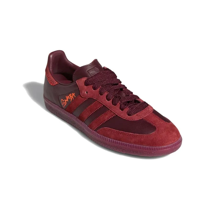 Adidas Jonah Hill X Samba Maroon-2