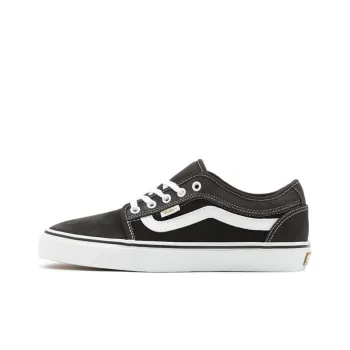Vans Unisex Twill Chukka Low Sidestripe Sneakers Black