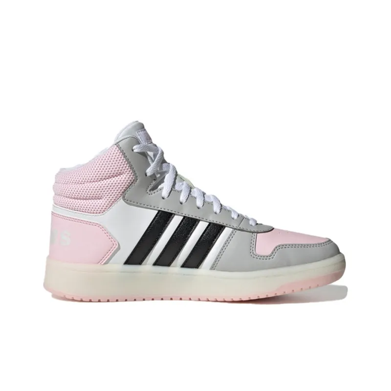 Adidas Neo Hoops 2.0 Mid 'White Pink Black' Women's-1