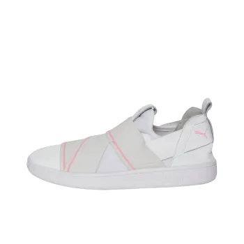 PUMA Smash V2 Slip On White/Pink