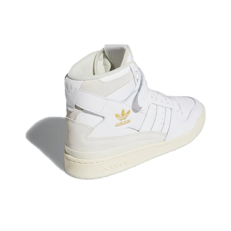 Adidas Forum 84 Hi White Gold Foil-3