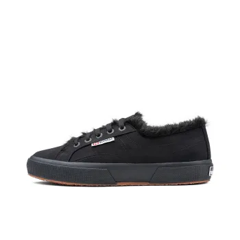 SUPERGA Skateboard Shoes Unisex Low-Top Black