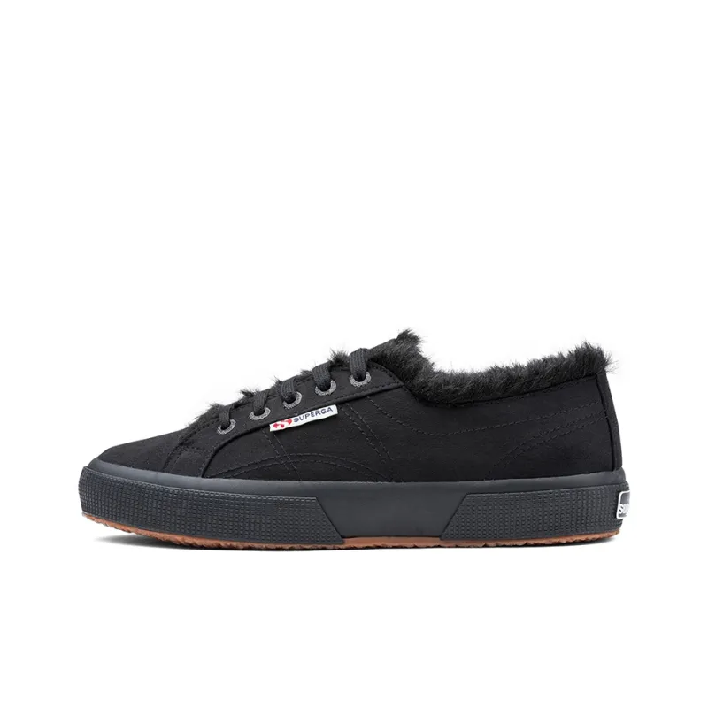 SUPERGA Skateboard Shoes Unisex Low-Top Black-0