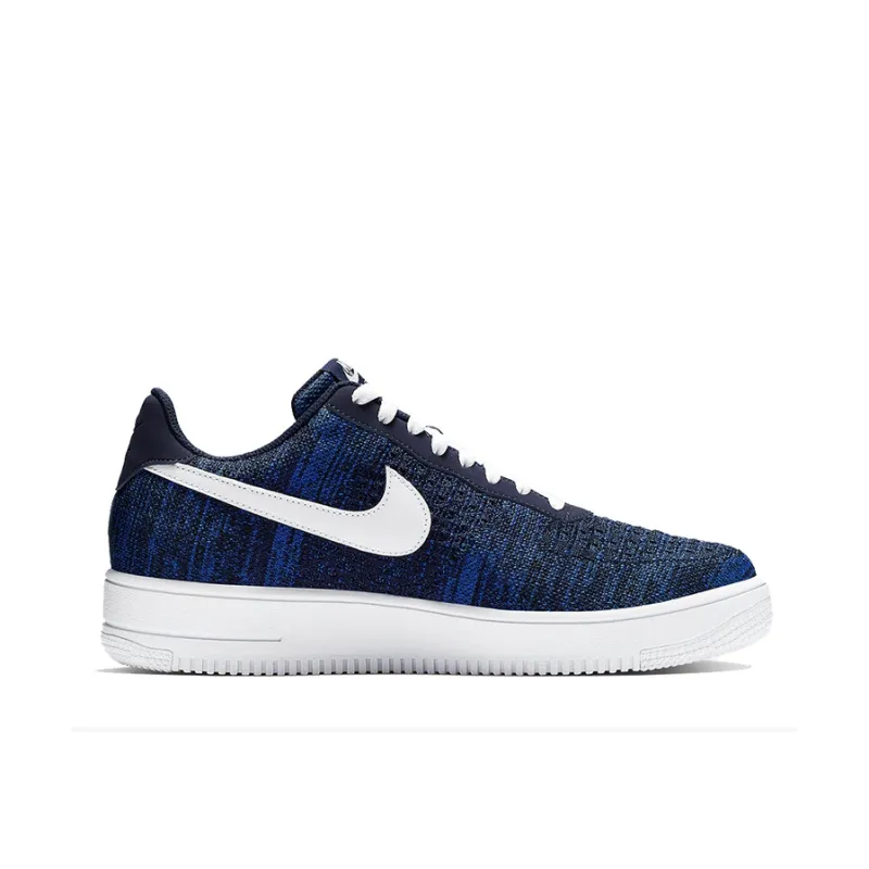 Nike Air Force 1 Flyknit 2 College Navy-1