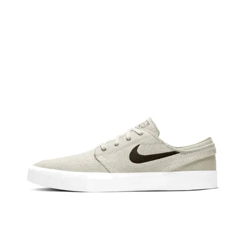 Nike SB Stefan Janoski Skateboard Shoes Men Low-Top Beige/Gray