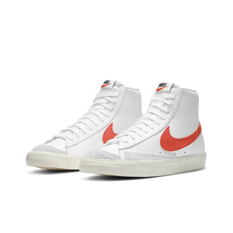 Nike Blazer Mid 77 Vintage White Mantra Orange-2
