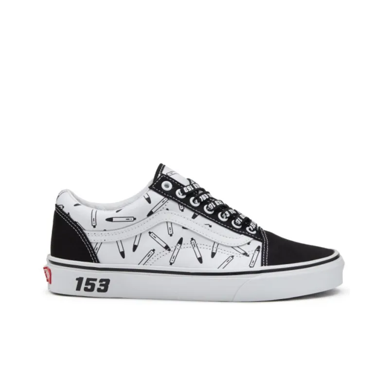 Vans Old Skool Pen 'Black White'-1