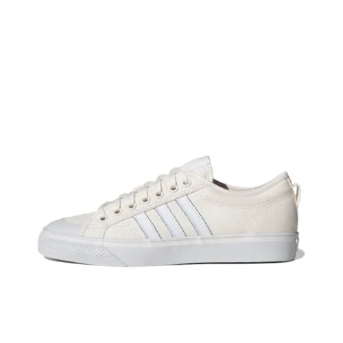 Adidas Originals NIZZA Skateboard Shoes Men Low-Top Beige