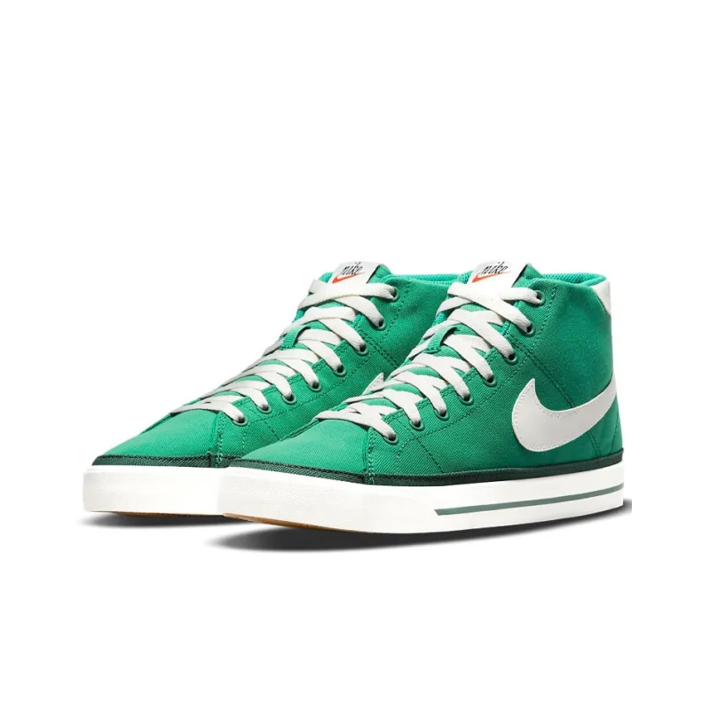 Nike Court Legacy Canvas Mid Green Noise-2