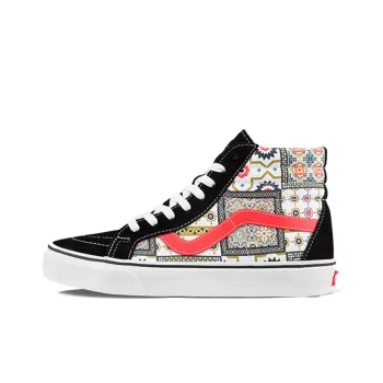 Sk8 Vans  Hi Reissue 'Moroccan Tile Check   Orange'