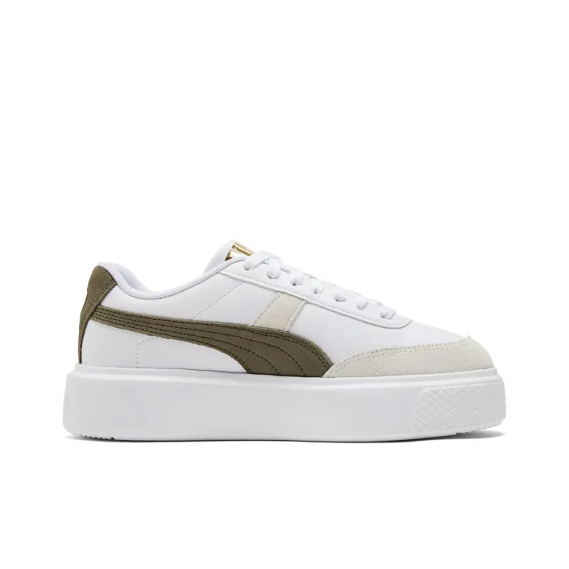 PUMA Oslo Maya Archive Sneakers White/Green Women's-1