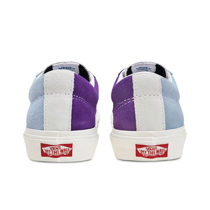 Vans Sid Dx Retro Low Tops Casual Skateboarding Shoes Unisex Blue-3