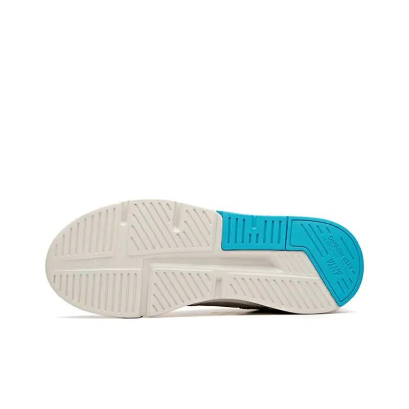 Anta Life Collection Low-Top Skateboard Shoes Men's Gray Yellow-4