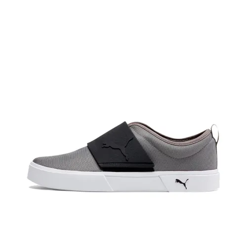 PUMA Red Bull Skateboard Shoes Men Low-Top Gray Black