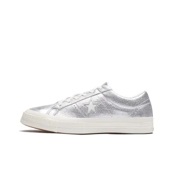 Converse One Star Shoes White/Silver