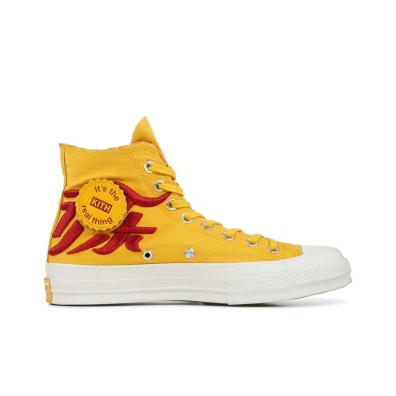 Converse Chuck Taylor All Star 70 Hi Kith X Coca Cola Yellow-1