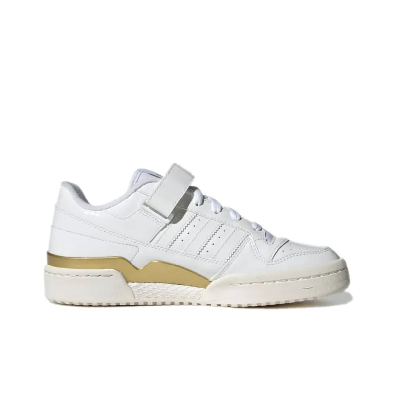 Forum Women's Adidas Originals Low 'White Matte Gold' Women's-1