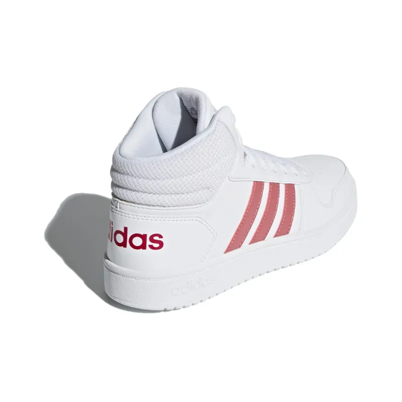 Adidas Neo Hoops 2.0 Mid 'White Purple Red' Women's-3