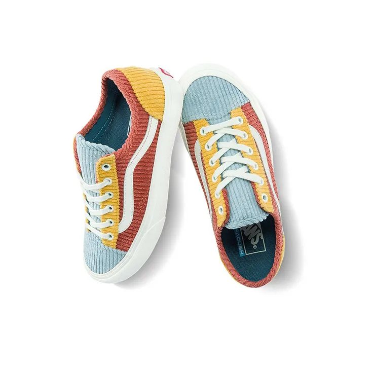 Vans Unisex Style 36 Sneakers Orange/Blue MULTI COLOR-4
