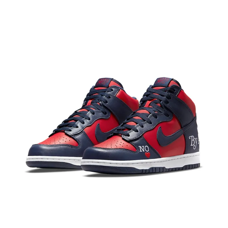 Nike Sb Dunk High Supreme By Any Means Navy-2