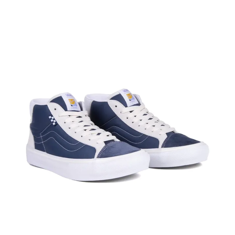 Vans Dime X Skate Mid Skool Ltd 'Navy'-2