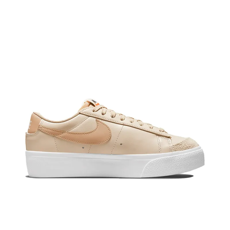 Nike Blazer Low Platform Sanddrift Women's-1