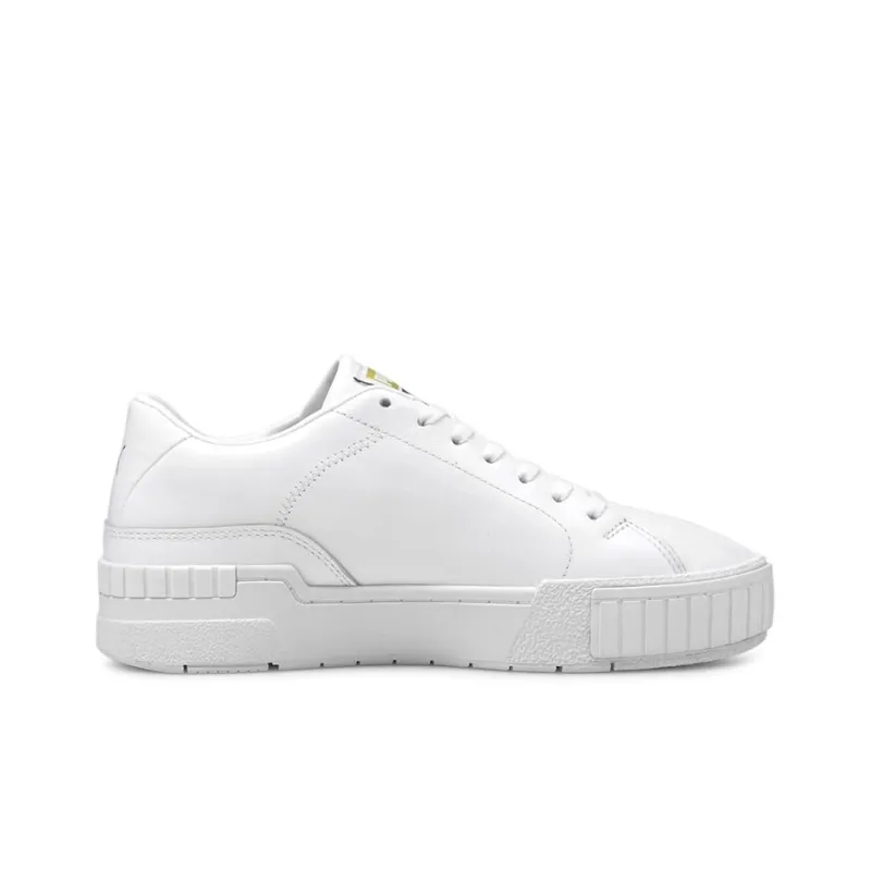 PUMA Cali Sports Clean Leisure Board Shoes White Women's-1