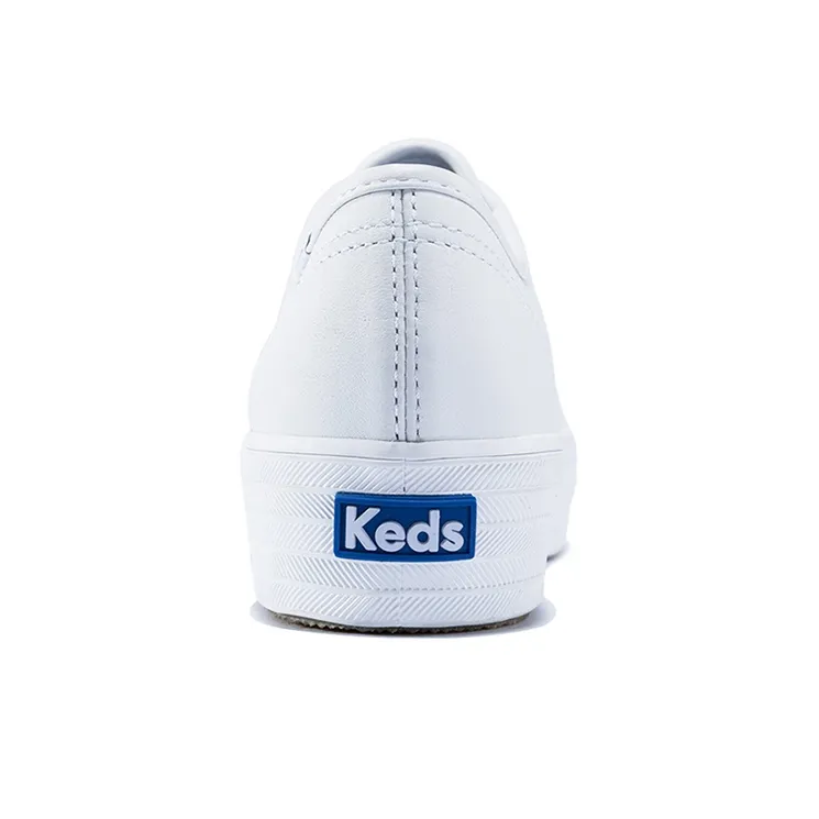 Keds Triple Kick Low-Top Skateboard Shoes Women's White-3
