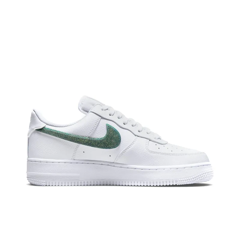 Nike Air Force 1 Low Glitter Swoosh Green Women's-1