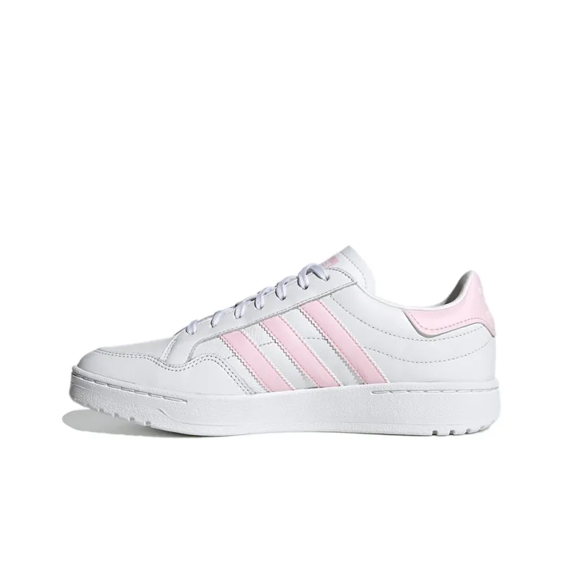 Adidas Women's Team Court 'White Clear Pink'-0