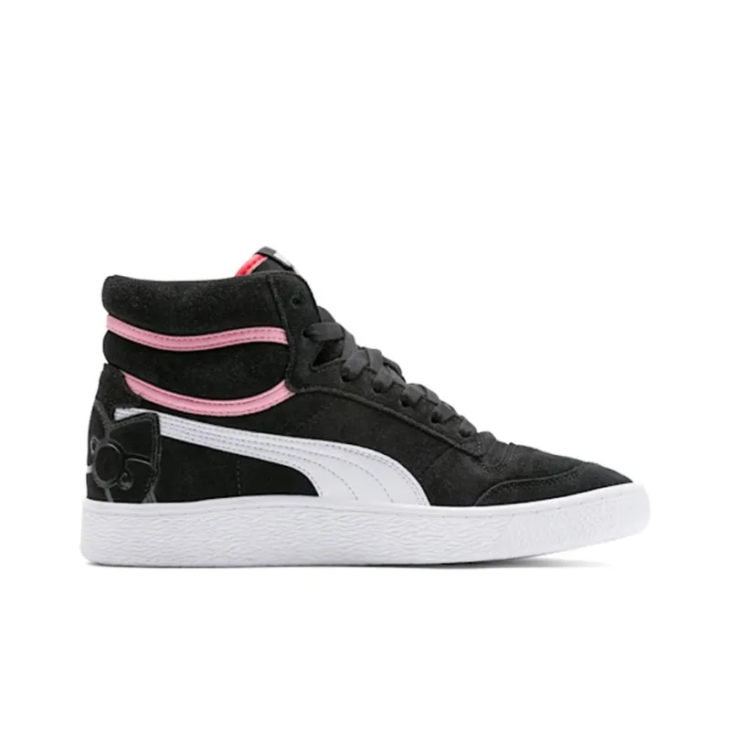 PUMA Hello Kitty X Ralph Sampson Mid 'Black' Women's-1