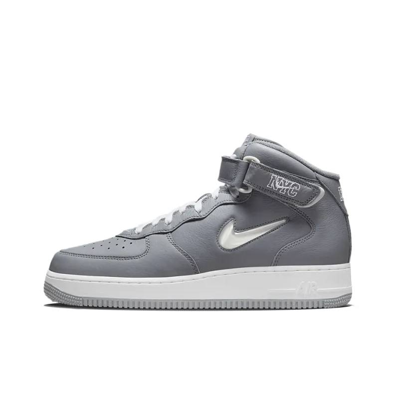 Nike Air Force 1 Mid Qs Jewel Nyc Cool Grey-0
