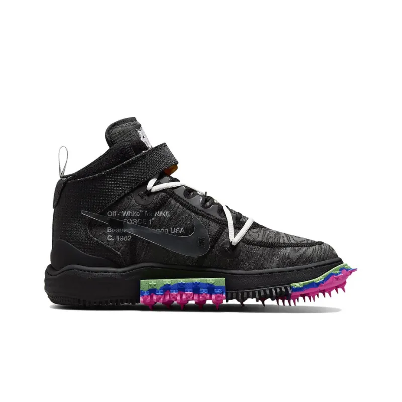 Nike Air Force 1 Mid Off White Black-1